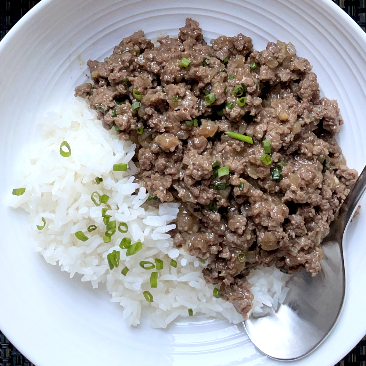 Rice with meat